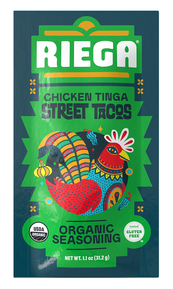Riega&reg; Organic Chicken Tinga Street Taco Seasoning