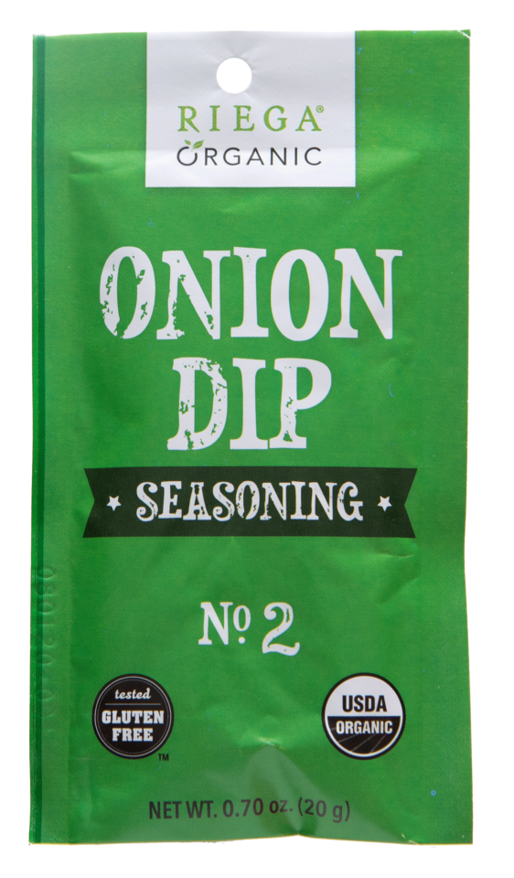 Riega® Organic Onion Dip Seasoning - Riega Foods, LLC.