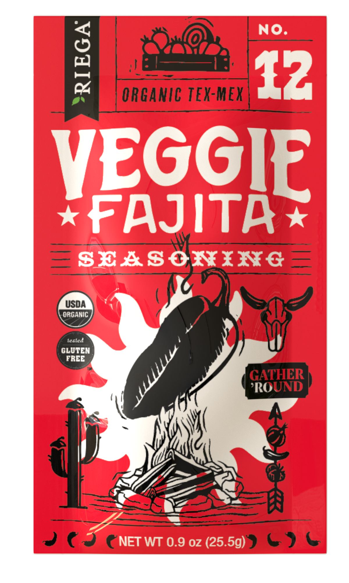 Riega Foods Organic Gluten Free Chili Seasoning, 0.9 Ounce -- 8 per case.