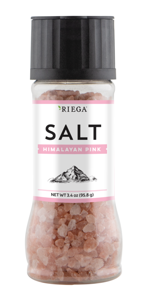 Riega® Himalayan Pink Salt Grinder - Riega Foods, LLC.